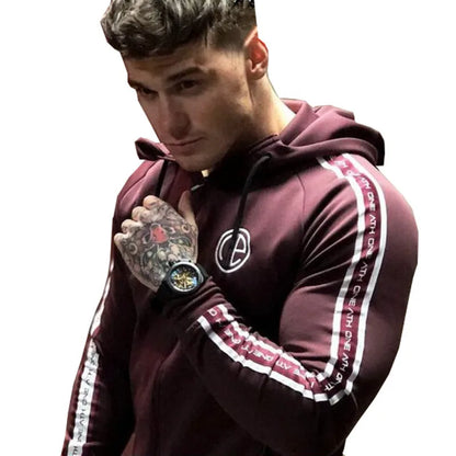 Men's Sport Suit - Bodybuilding Jacket and Pants Set